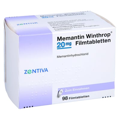 Memantin Winthrop 20 mg
