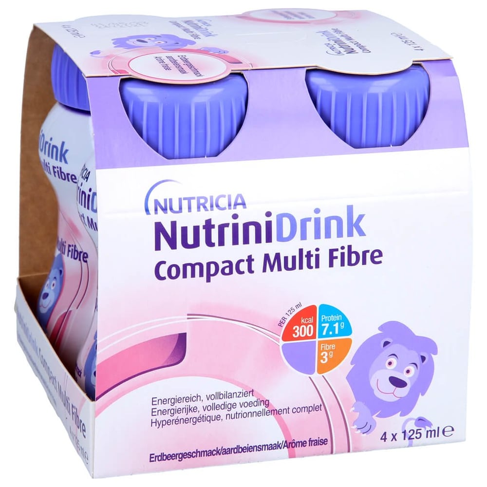Nutrinidrink Compact MultiFibre Erdbeere