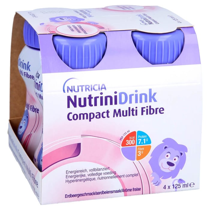 Nutrinidrink Compact MultiFibre Erdbeere