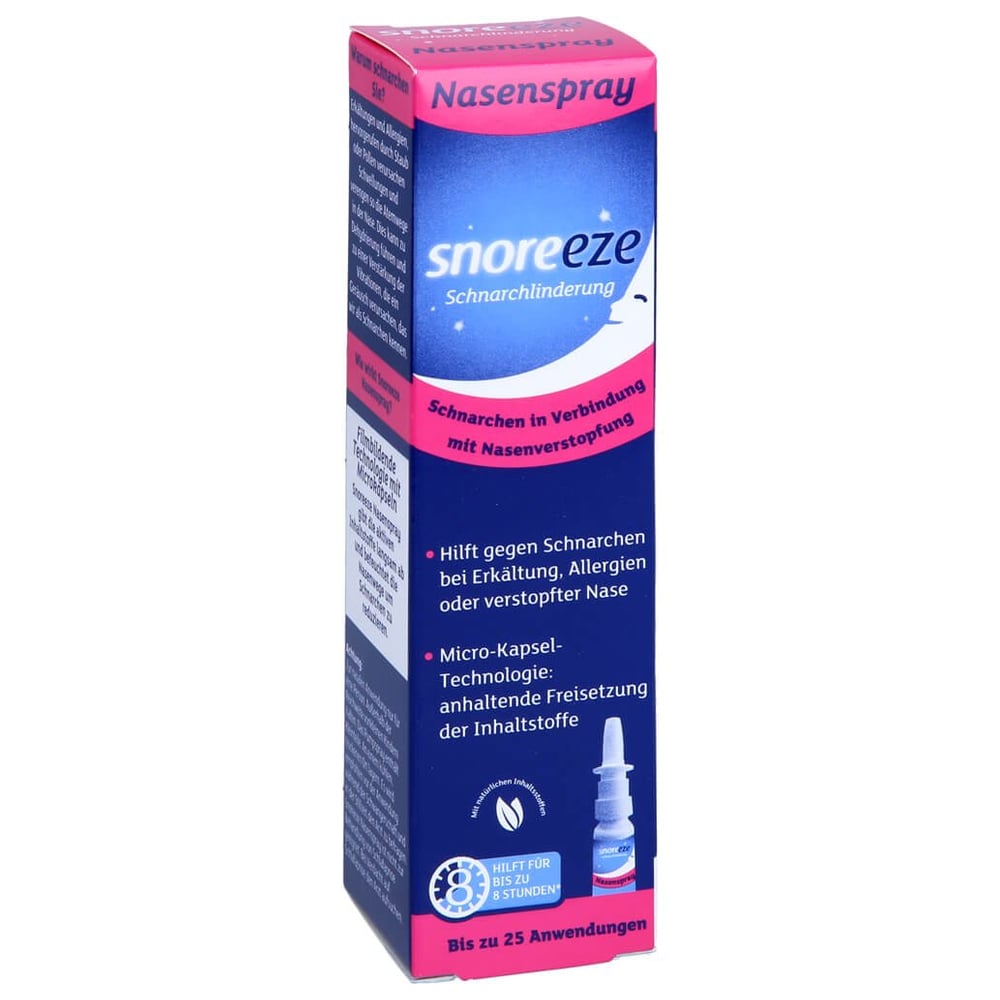 Snoreeze Schnarchlinderung Nasenspray