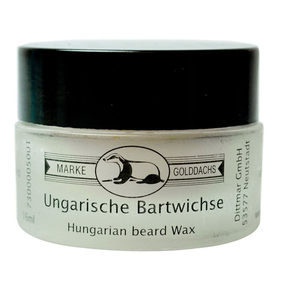 Bartwichse ung. in der Glasdose GOLDDACHS