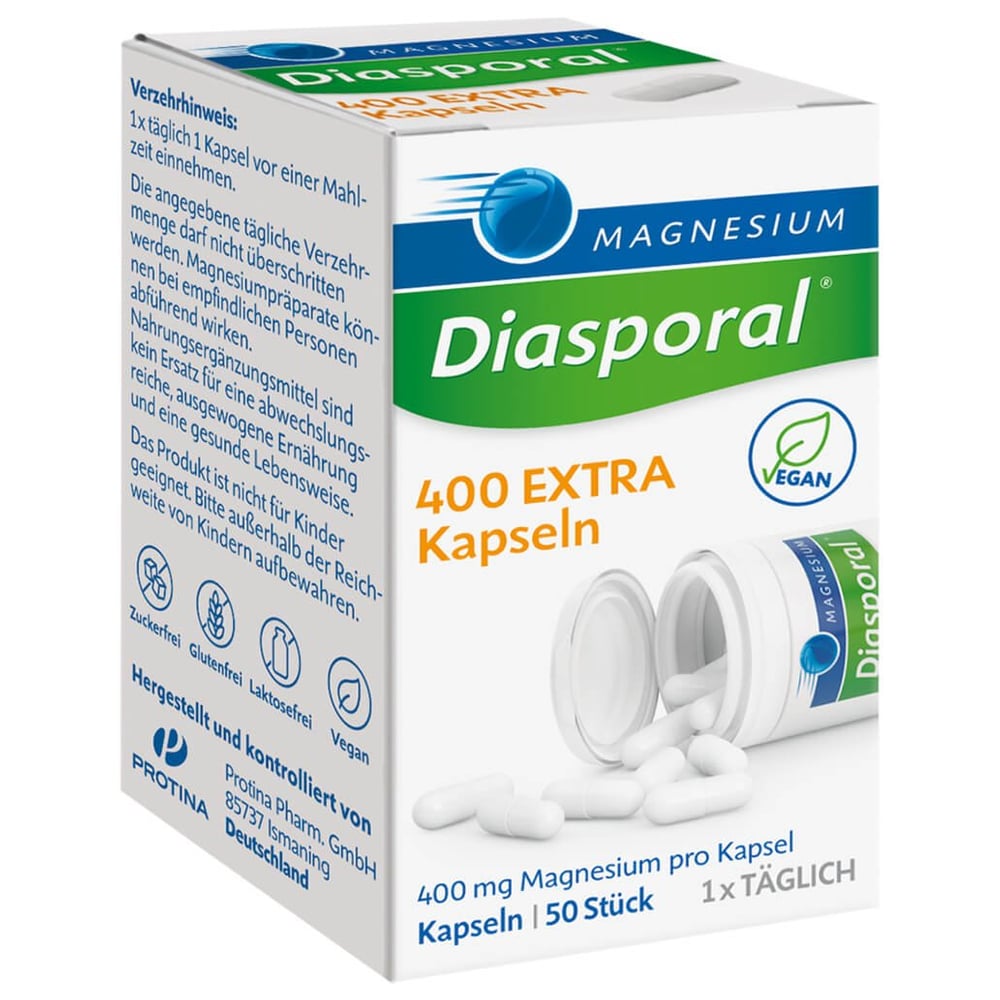 Magnesium Diasporal 400 Extra Kapseln