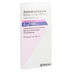 Zoledronsäure Mylan 4 mg/100 ml