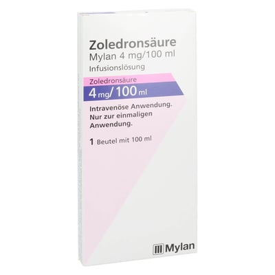Zoledronsäure Mylan 4 mg/100 ml