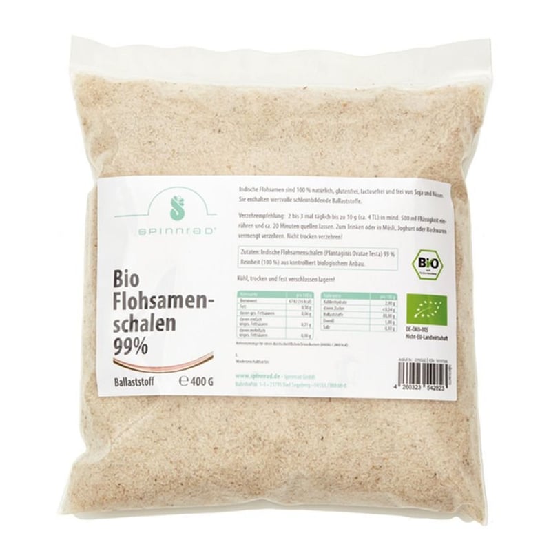 Flohsamenschalen BIO 99 % Reinheit