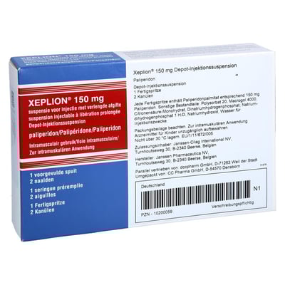 Xeplion 150mg Depot-Injektionssusp. Fertigspritzen