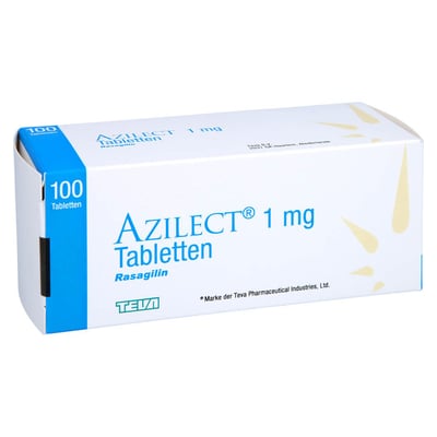Azilect 1 mg Tabletten Produktbild 1