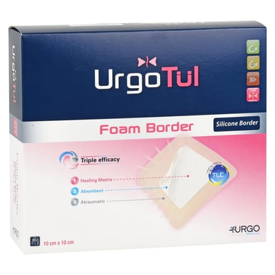 Urgotül Foam Border 10x10 cm
