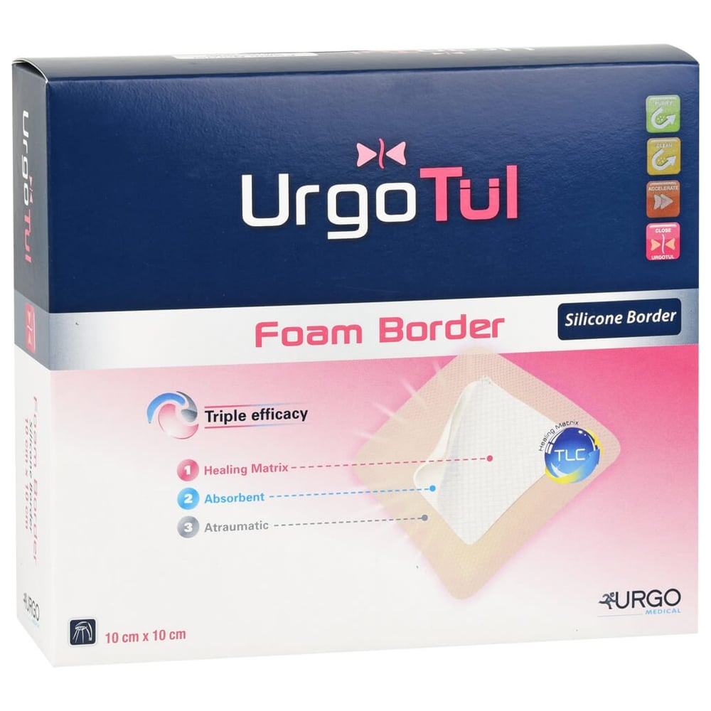 Urgotül Foam Border 10x10cm