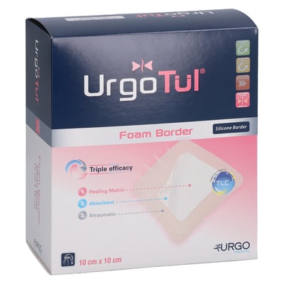 Urgotül Foam Border 10x10cm