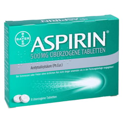 ASPIRIN 500 mg überzogene Tabletten