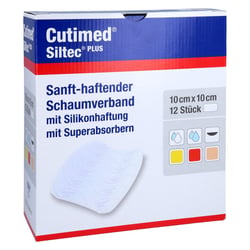 Cutimed Siltec Plus 10x10 cm