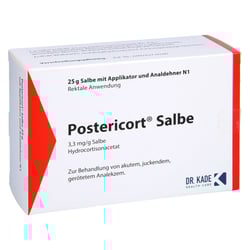 Postericort Salbe mit Analdehner
