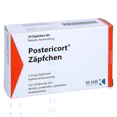 Postericort Zäpfchen