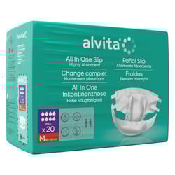 Alvita All-in-One Inkontinenzhose Maxi Medium Nach