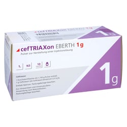 Ceftriaxon Eberth 1.0 g Pulver