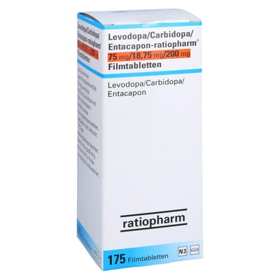 Levodopa/Carbidopa/Entacapon-ratiopharm 75 mg/18,75 mg/200 mg