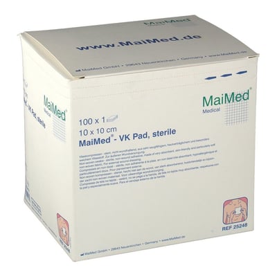 Maimed Vk Pad Vlieskompressen steril 10x10 cm
