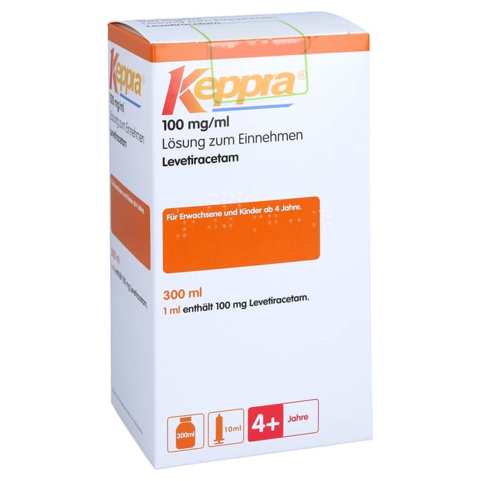 Keppra 100mg/ml 10ml Dosierspritze