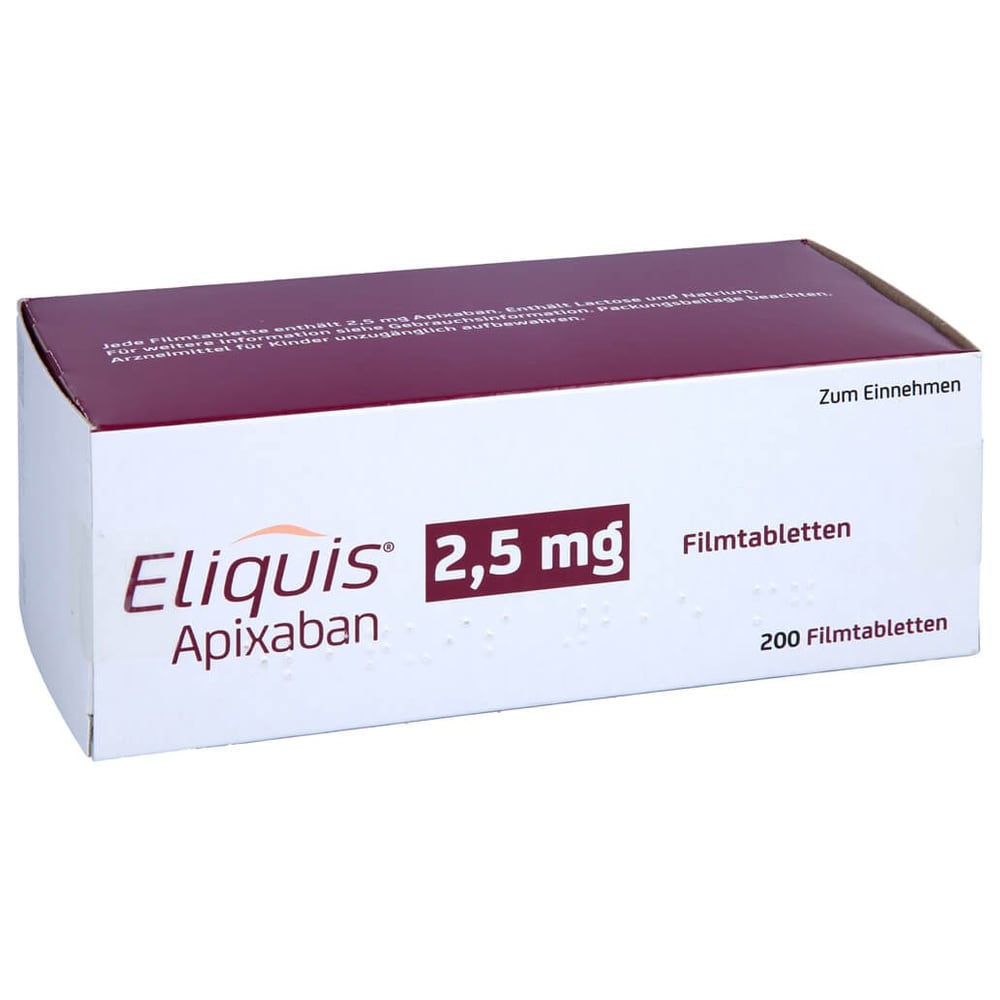 Eliquis 2,5 mg