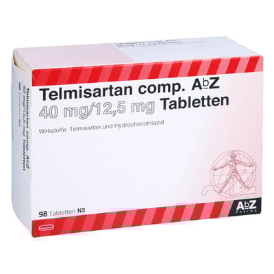 Telmisartan comp. AbZ 40 mg/12,5 mg