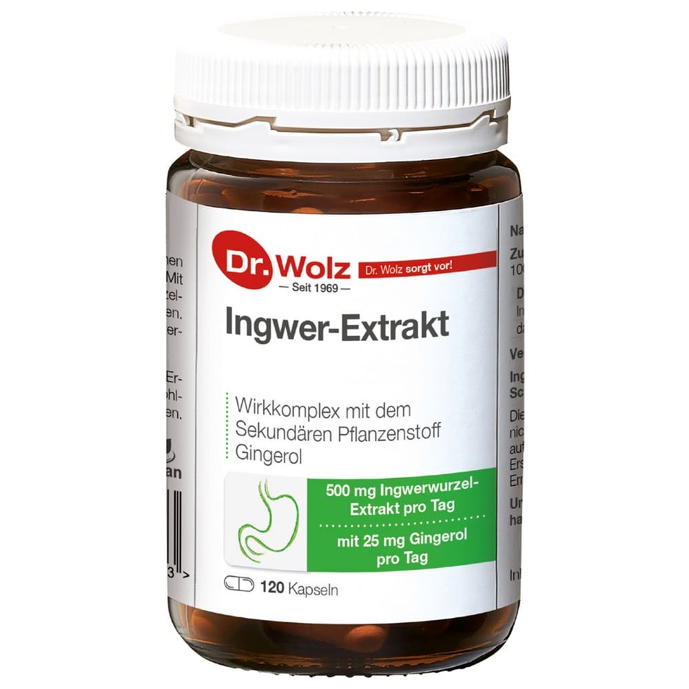 Ingwer Extrakt Dr.Wolz Kapseln