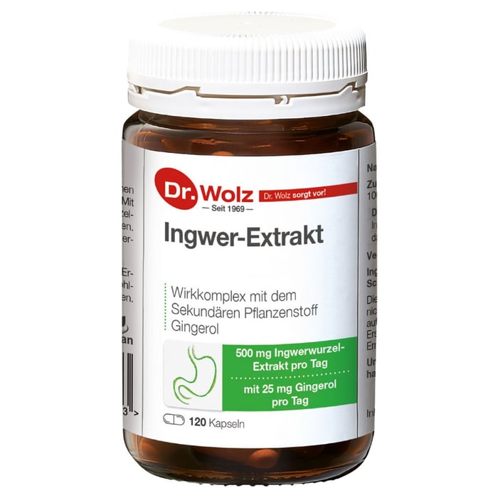 Ingwer Extrakt Dr.Wolz Kapseln