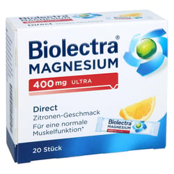 Biolectra Magnesium 400 mg Ultra Direct Zitrone
