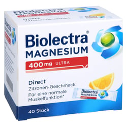 Biolectra Magnesium 400 mg Ultra Direct Zitrone