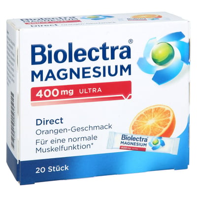 Biolectra Magnesium 400mg Ultra Direct Orange