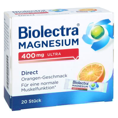 Biolectra Magnesium 400mg Ultra Direct Orange