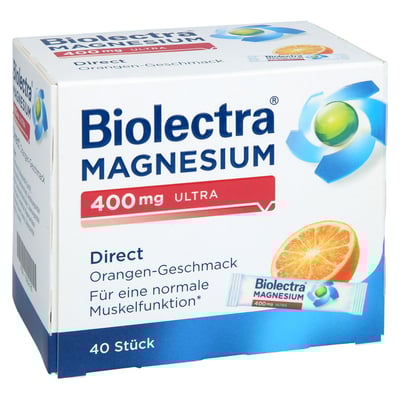 Biolectra Magnesium 400mg Ultra Direct Orange