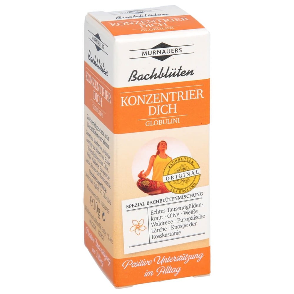 Bachblüten Murnauers Konzentrier Dich Globulini