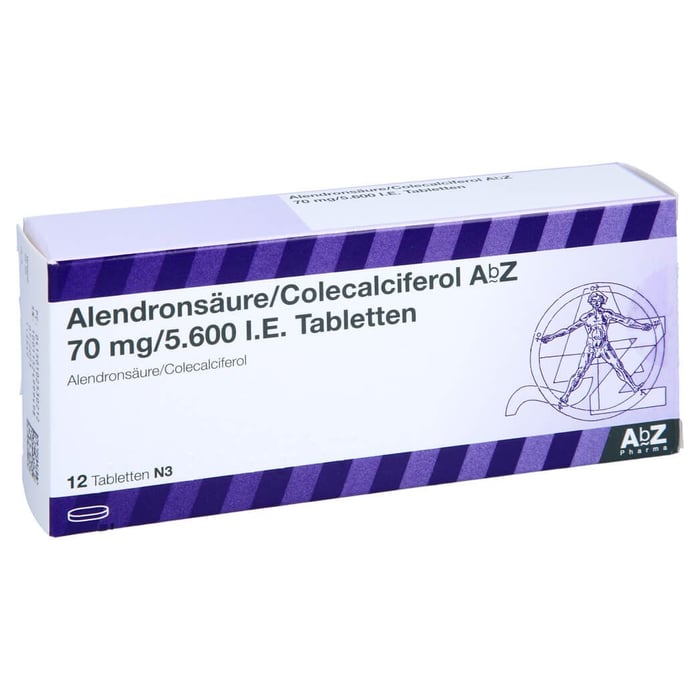 Alendronsäure/Colecalciferol AbZ 70mg/5600 I.E.