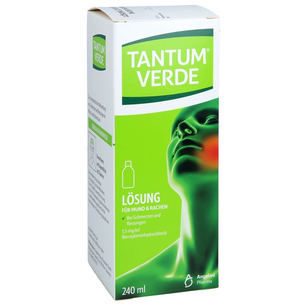Tantum Verde 1,5 mg/ml Lösung zur Anwendung in der Mundhöhle