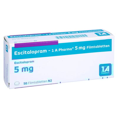 Escitalopram - 1 A Pharma 5 mg Filmtabletten