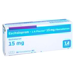 Escitalopram - 1 A Pharma 15 mg Filmtabletten