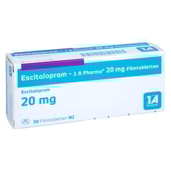 Escitalopram - 1 A Pharma 20 mg Filmtabletten