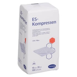 Es-kompressen unsteril 10x10 cm 16fach C P C medical