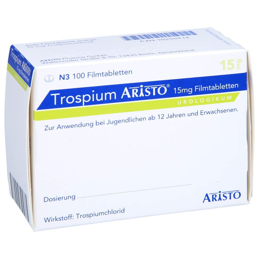 Trospium Aristo 15 mg