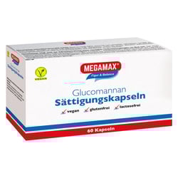 Megamax Sättigungskapseln Glucomannan