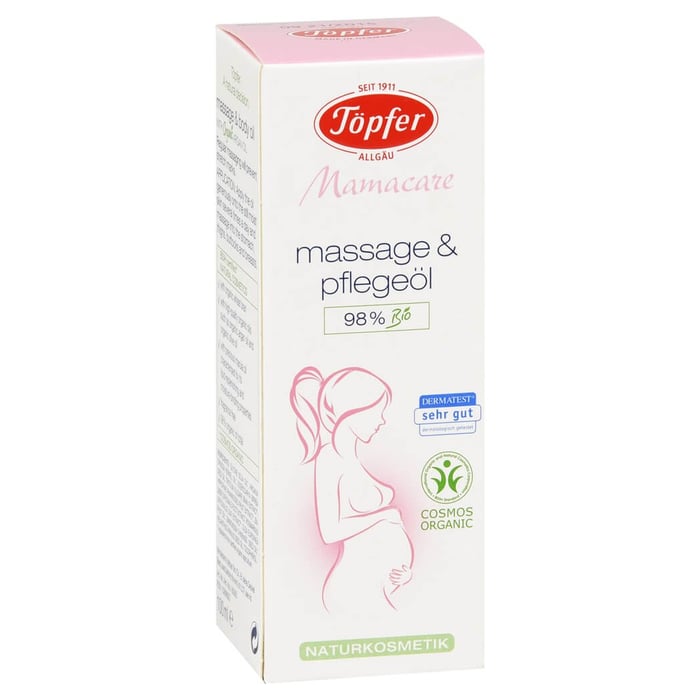 Töpfer Massage & Pflegeöl Mamacare