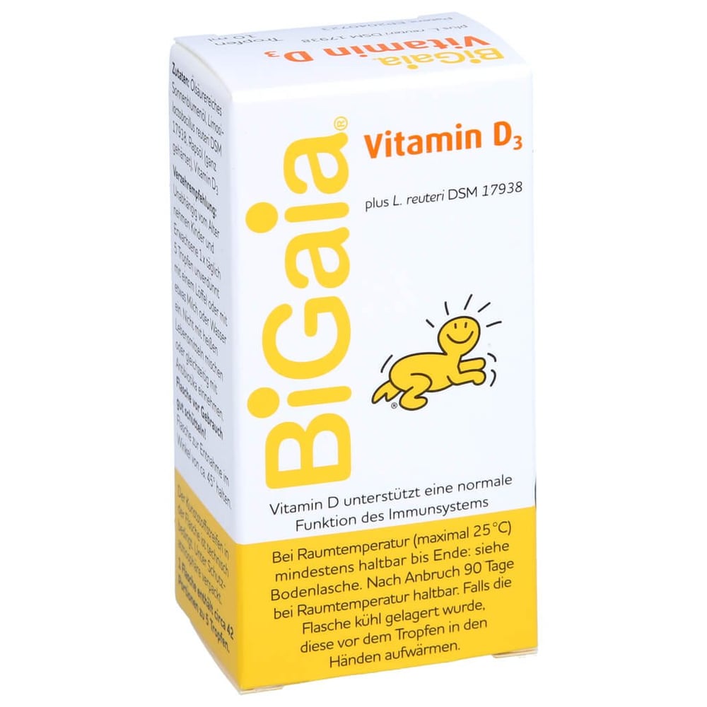 Bigaia plus Vitamin D3 Tropfen