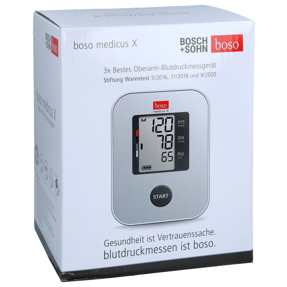 Boso Medicus X vollautomatisches Oberarm Blutdruckmessgerät