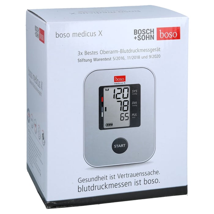 Boso Medicus X vollautomatisches Oberarm Blutdruckmessgerät