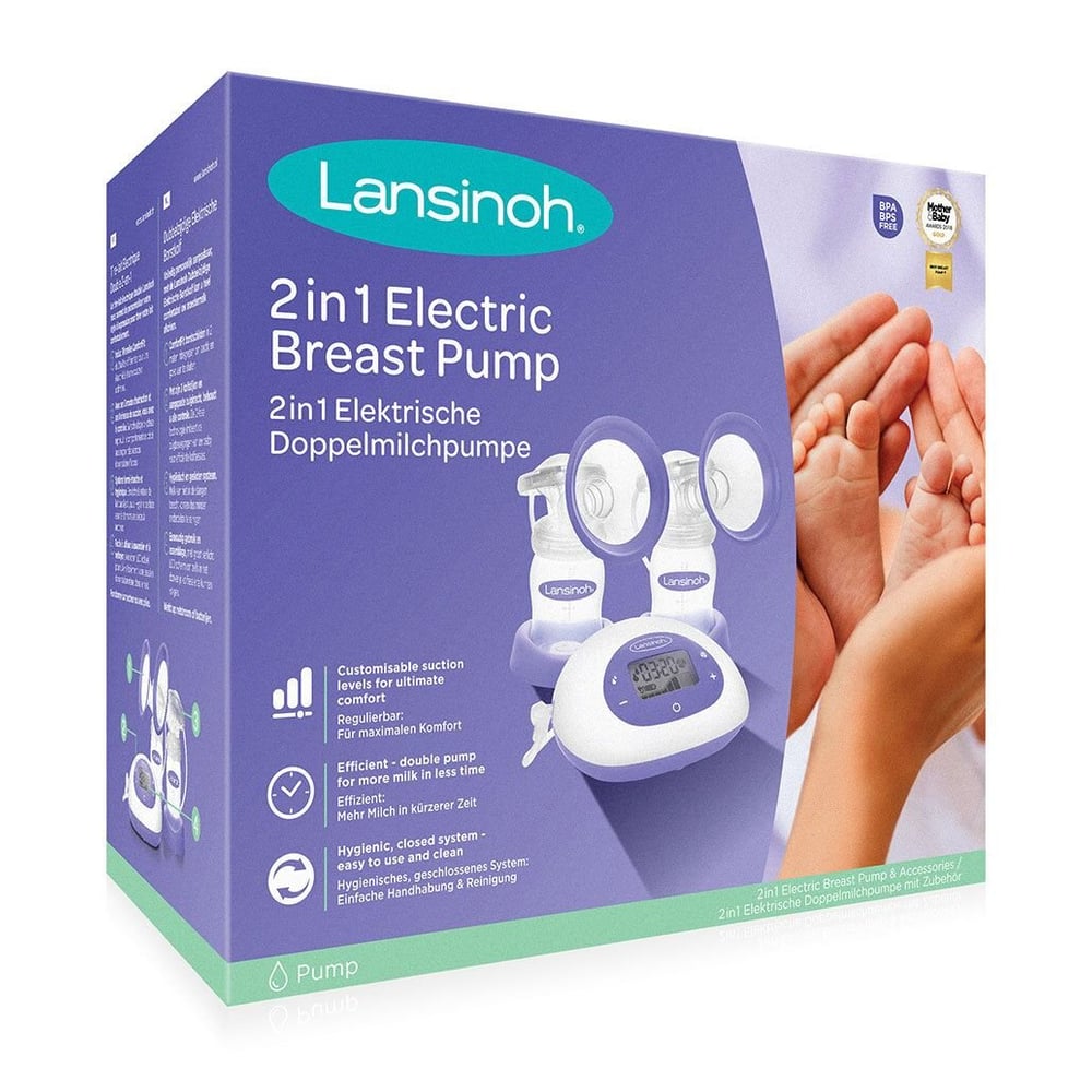 Lansinoh 2in1 Elektrische Milchpumpe
