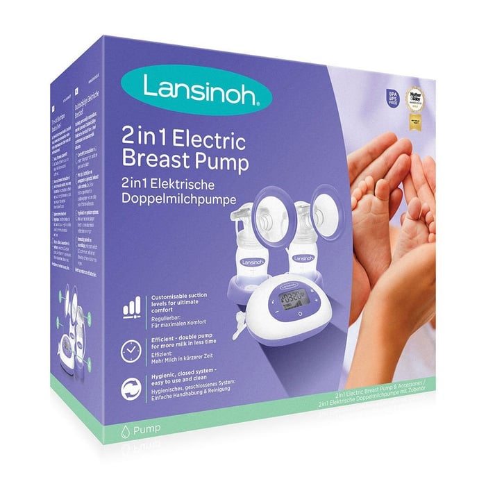Lansinoh 2in1 Elektrische Milchpumpe