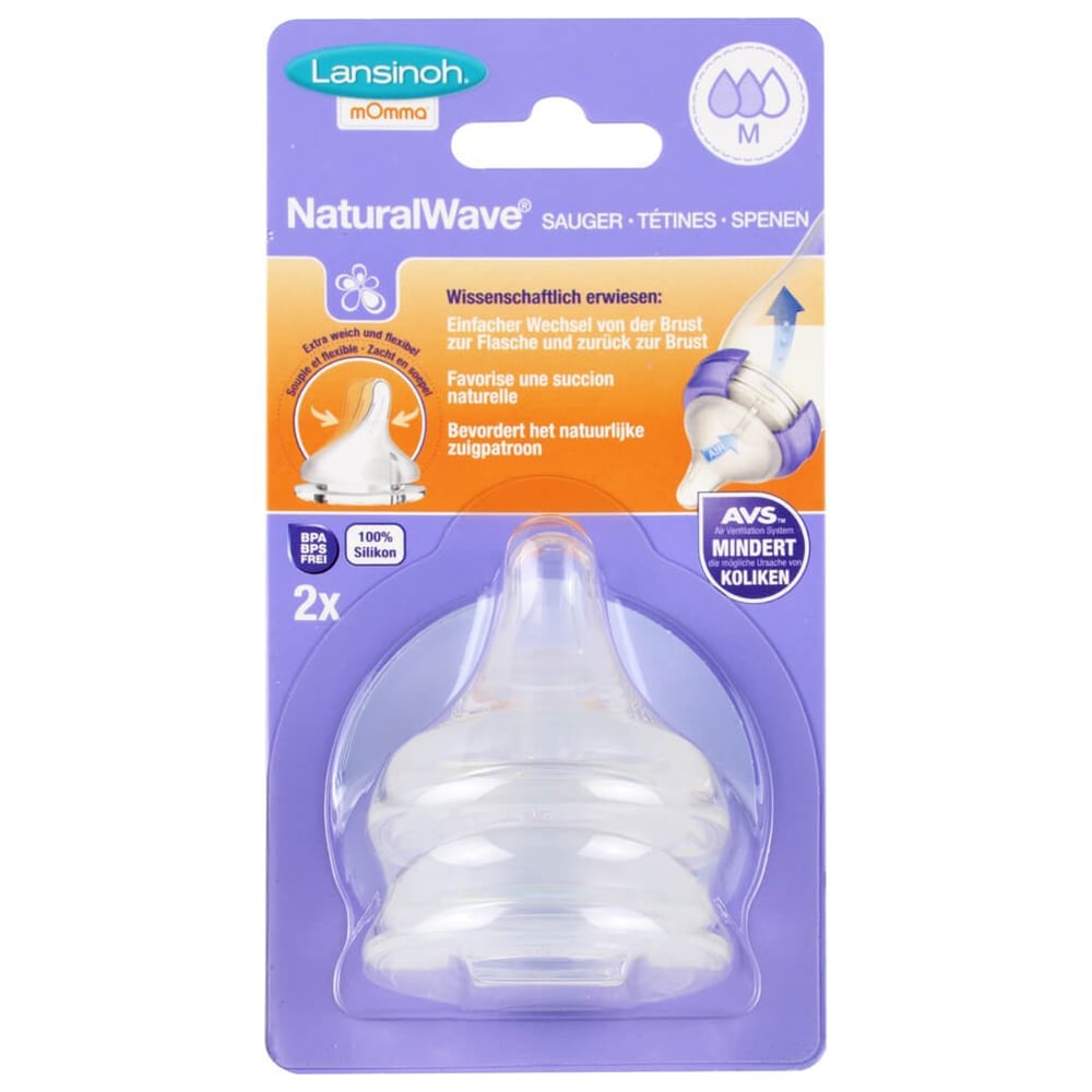 Lansinoh NaturalWave Sauger M