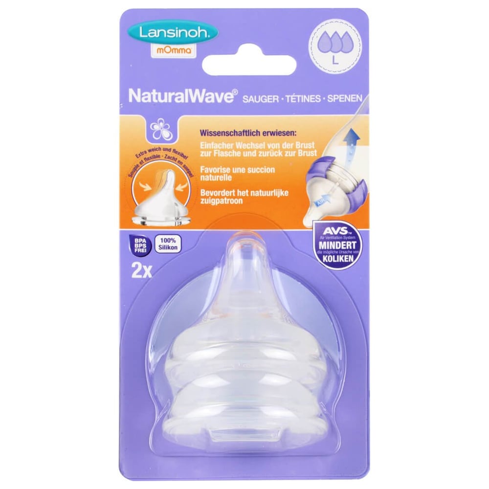 Lansinoh NaturalWave Sauger L