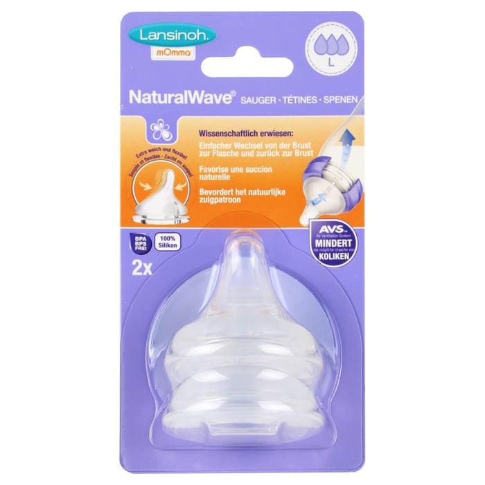 Lansinoh NaturalWave Sauger L